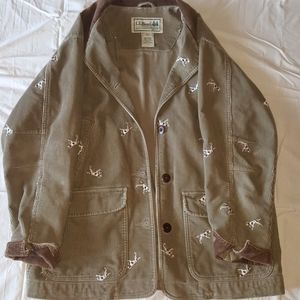 LL Bean Womens Medium Corduroy Jacket.